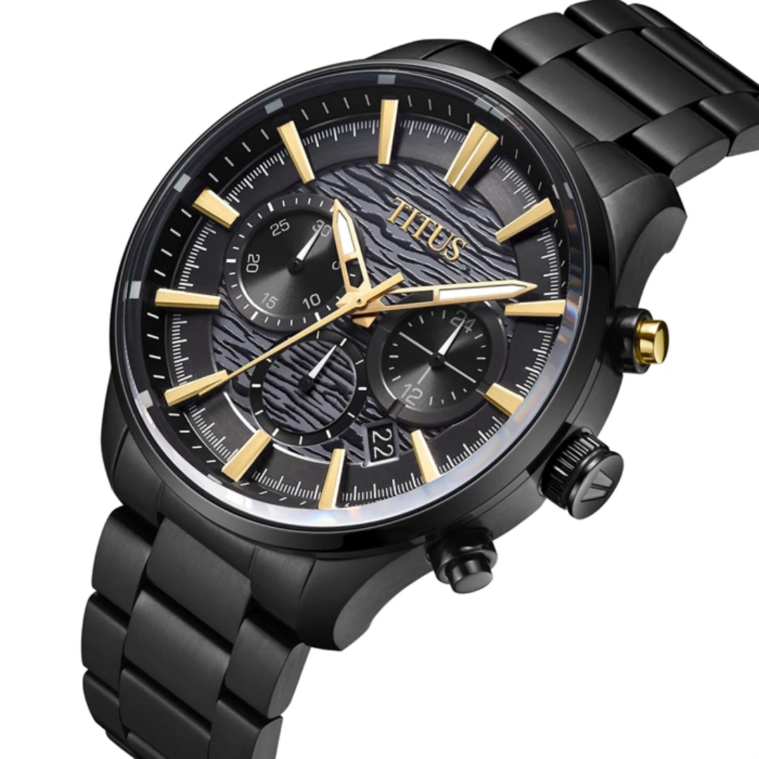 SOLVIL ET TITUS SABER W06-03082-050 CHRONOGRAPH QUARTZ MEN WATCH - Image 2