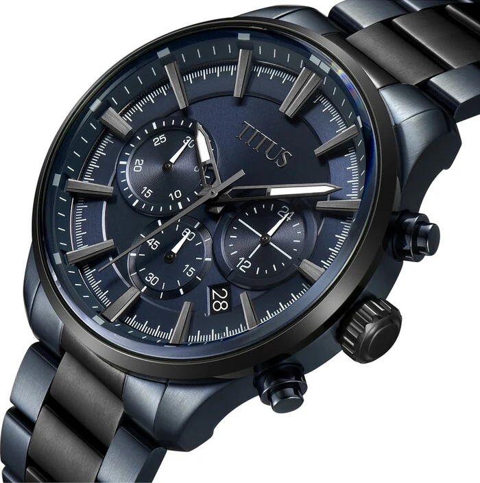 SOLVIL ET TITUS SABER W06-03204-006 CHRONOGRAPH QUARTZ MEN WATCH - Image 2