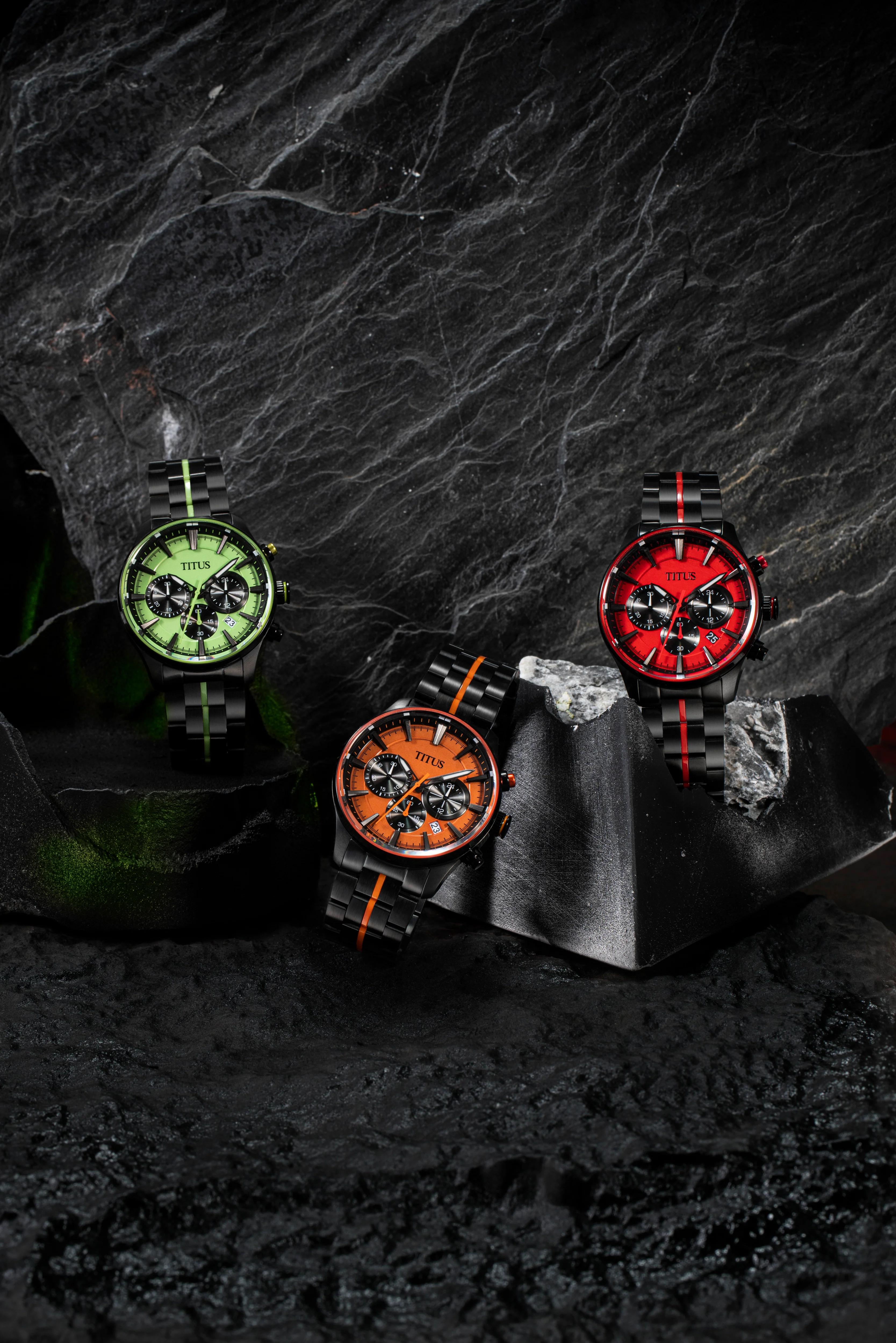 SOLVIL ET TITUS SABER W06-03282-005 CHRONOGRAPH QUARTZ MEN WATCH - Image 6