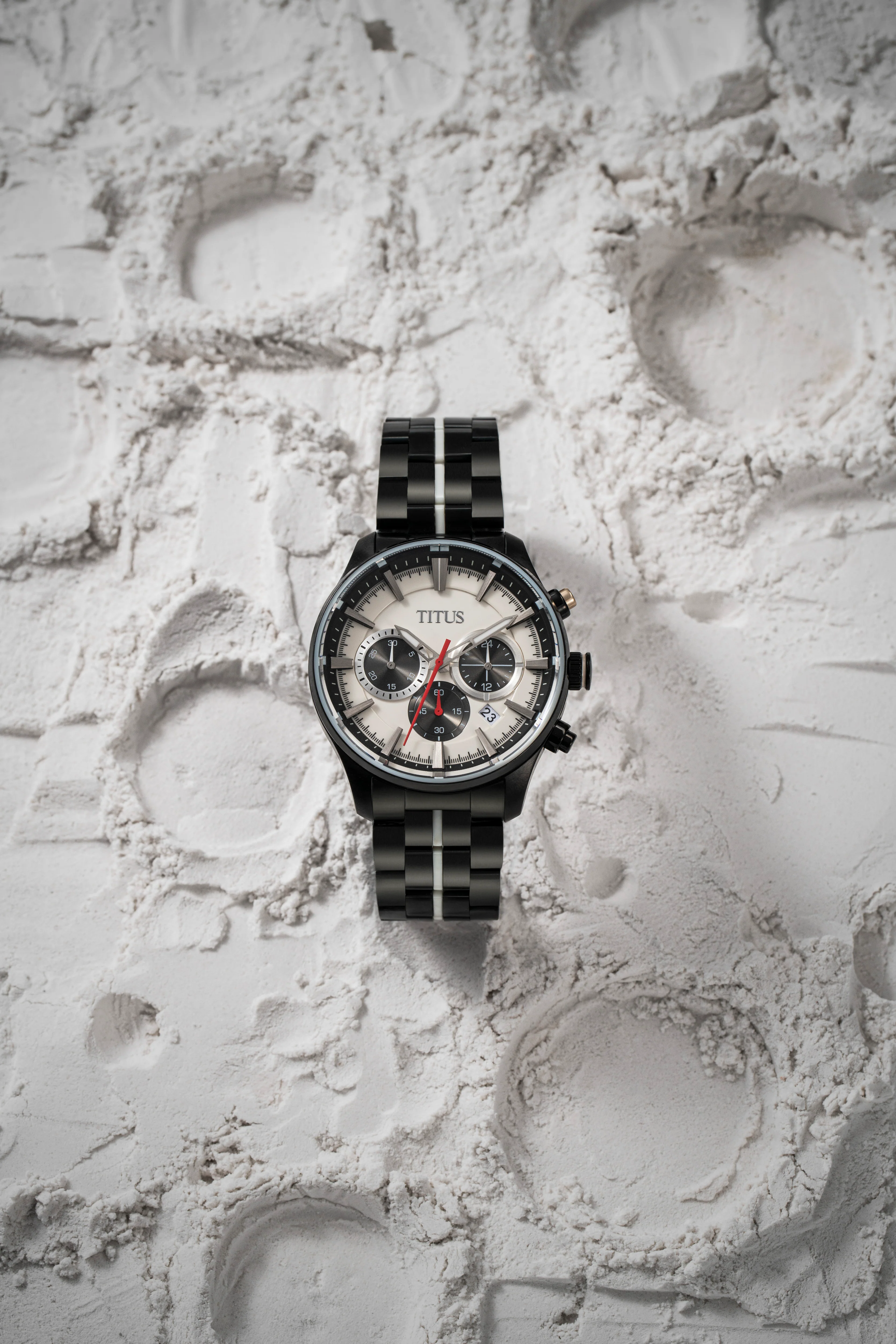 SOLVIL ET TITUS SABER W06-03282-007 CHRONOGRAPH QUARTZ MEN WATCH - Image 5