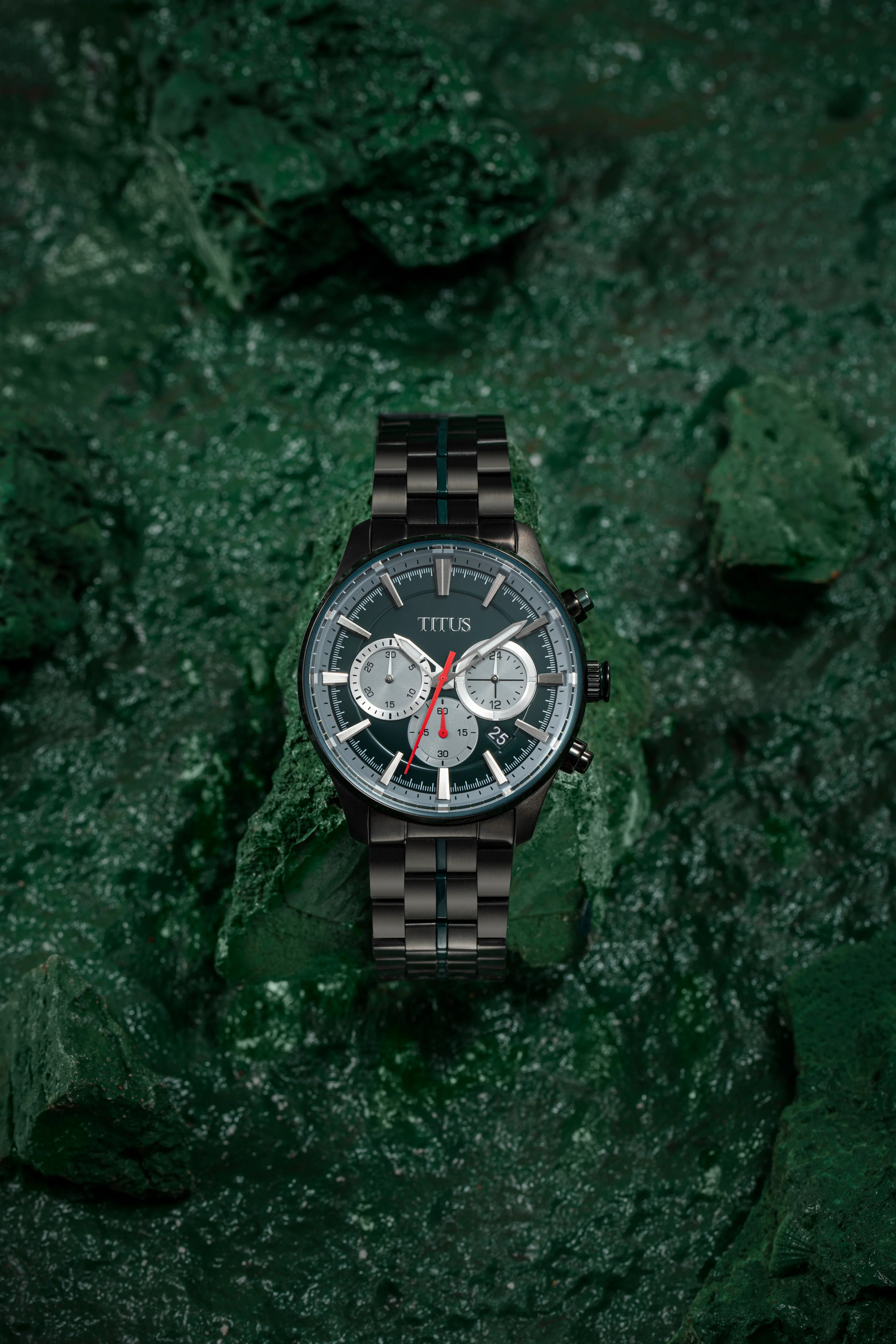 SOLVIL ET TITUS SABER W06-03282-008 CHRONOGRAPH QUARTZ MEN WATCH - Image 5