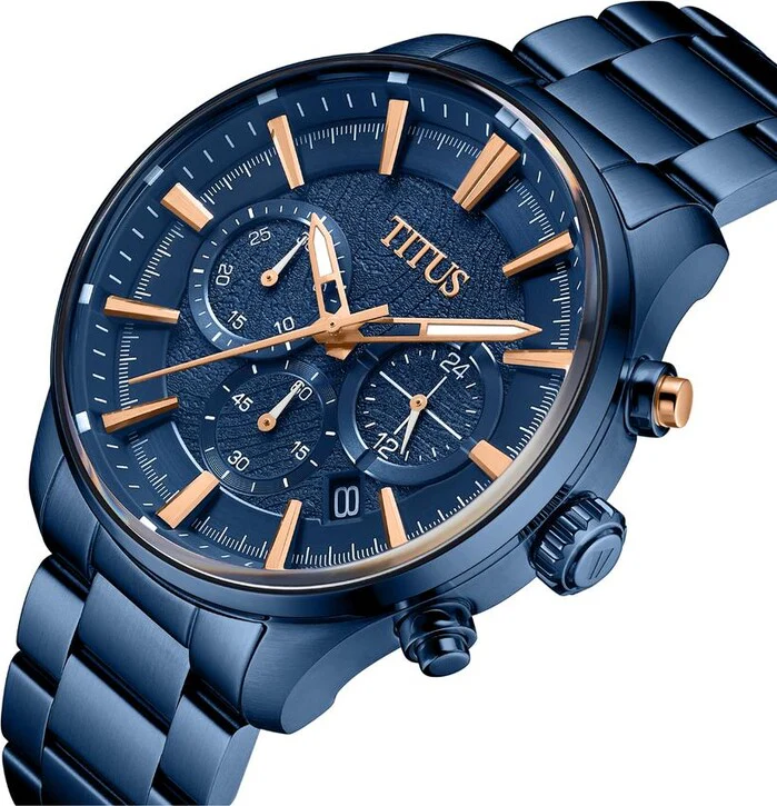 SOLVIL ET TITUS SABER W06-03286-002 CHRONOGRAPH QUARTZ MEN WATCH - Image 2