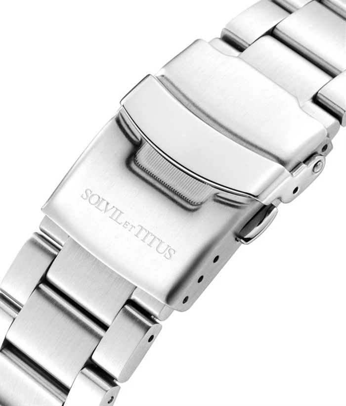 SOLVIL ET TITUS SABER W06-03286-005 CHRONOGRAPH QUARTZ MEN WATCH - Image 3