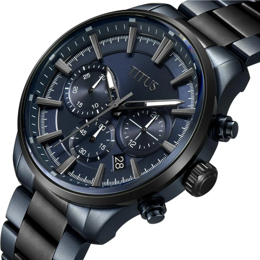SOLVIL ET TITUS SABER W06-03286-010 CHRONOGRAPH QUARTZ MEN WATCH - Image 2