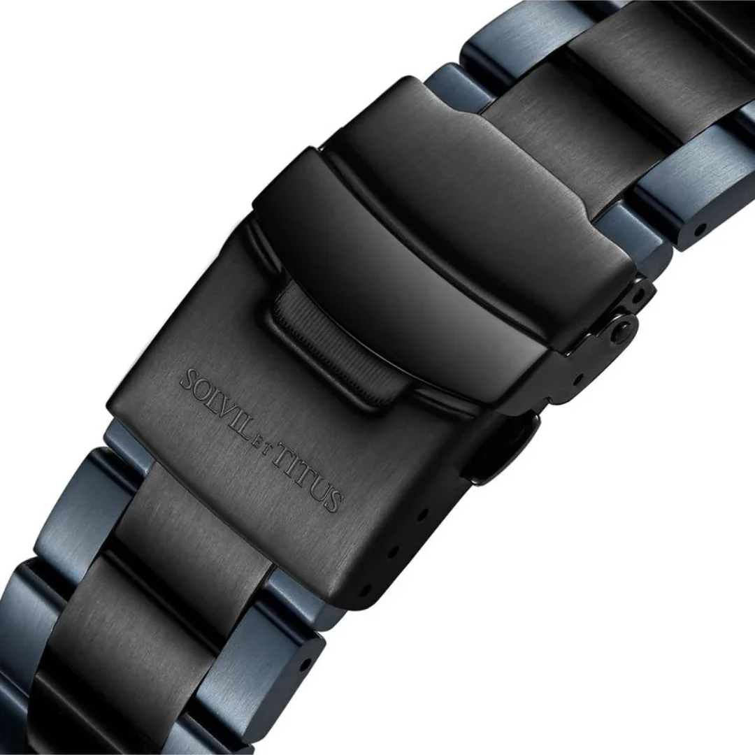 SOLVIL ET TITUS SABER W06-03286-010 CHRONOGRAPH QUARTZ MEN WATCH - Image 4
