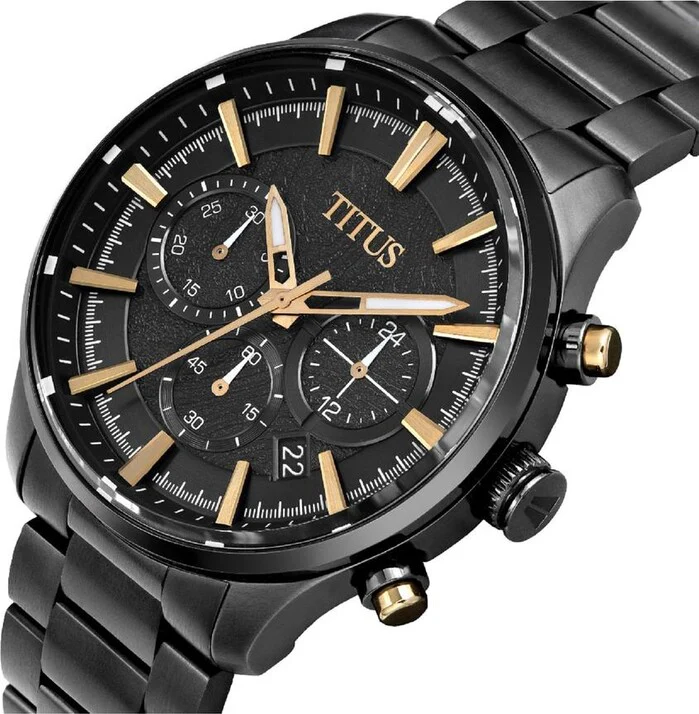 SOLVIL ET TITUS SABER W06-03287-005 CHRONOGRAPH QUARTZ MEN WATCH - Image 2