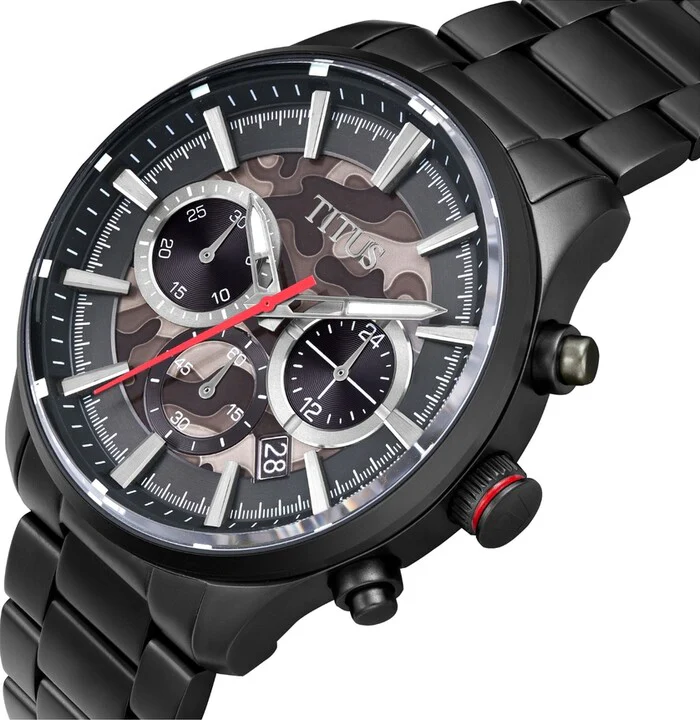 SOLVIL ET TITUS SABER W06-03287-007 CHRONOGRAPH QUARTZ MEN WATCH - Image 2