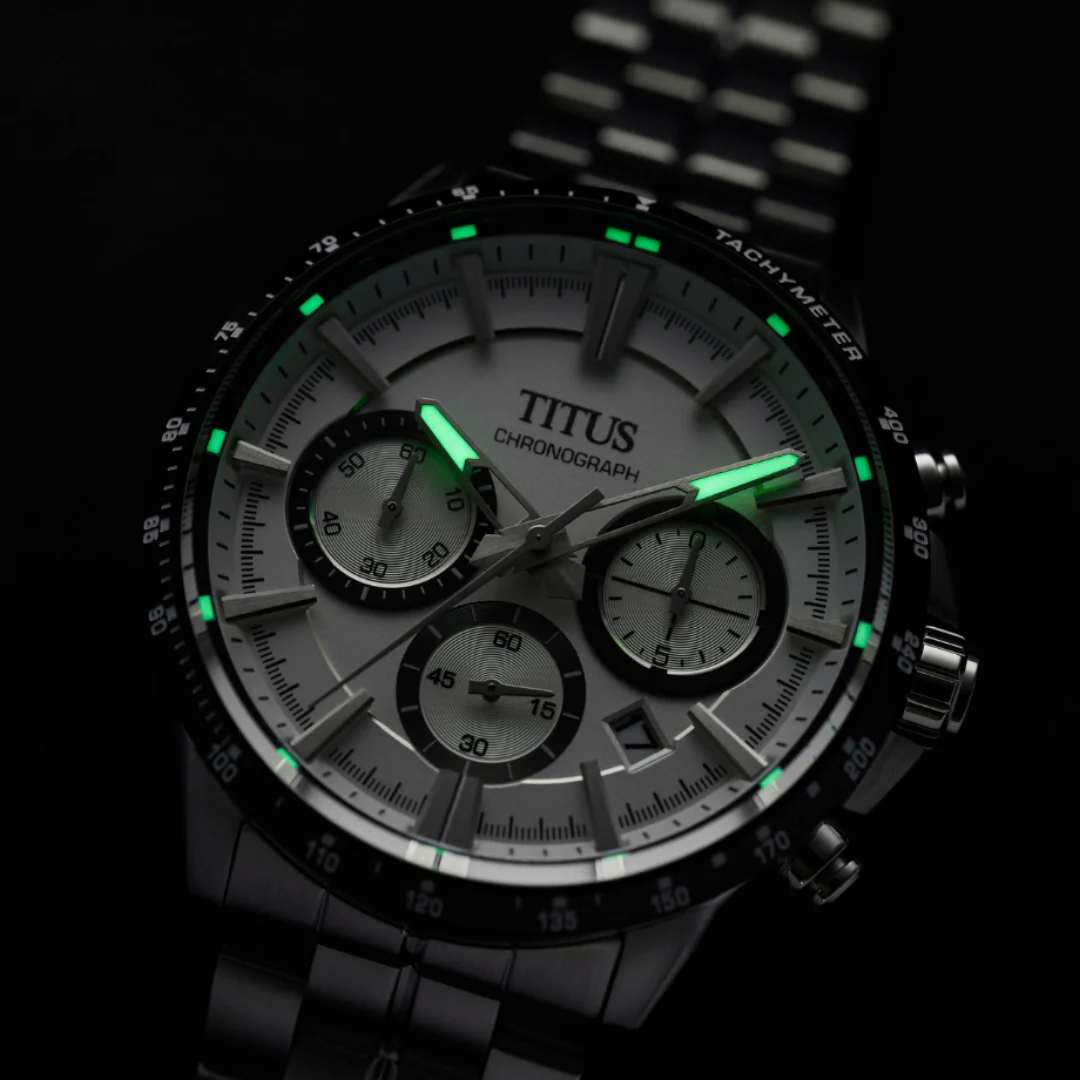 SOLVIL ET TITUS SABER W06-03337-001 CHRONOGRAPH QUARTZ MEN WATCH - Image 5