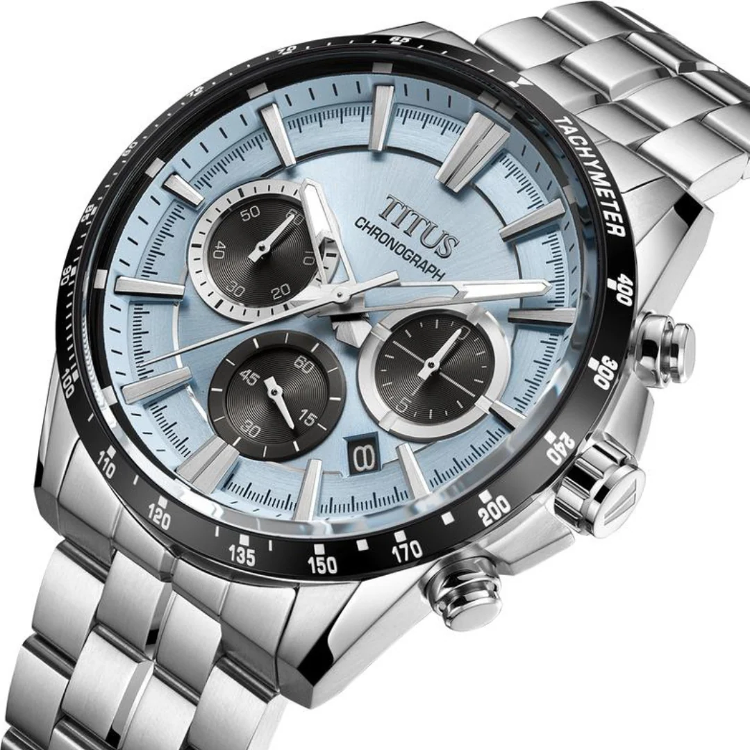 SOLVIL ET TITUS SABER W06-03337-003 CHRONOGRAPH QUARTZ MEN WATCH - Image 2