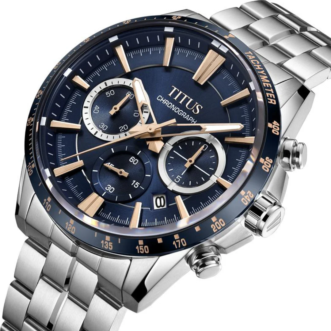 SOLVIL ET TITUS SABER W06-03337-006 CHRONOGRAPH QUARTZ MEN WATCH - Image 2