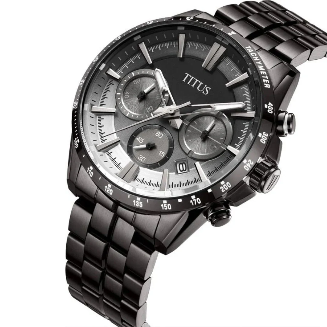 SOLVIL ET TITUS SABER W06-03337-018 CHRONOGRAPH QUARTZ MEN WATCH - Image 2