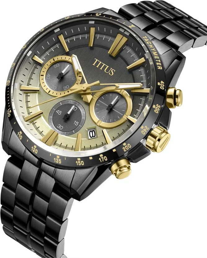 SOLVIL ET TITUS SABER W06-03337-022 CHRONOGRAPH QUARTZ MEN WATCH - Image 2