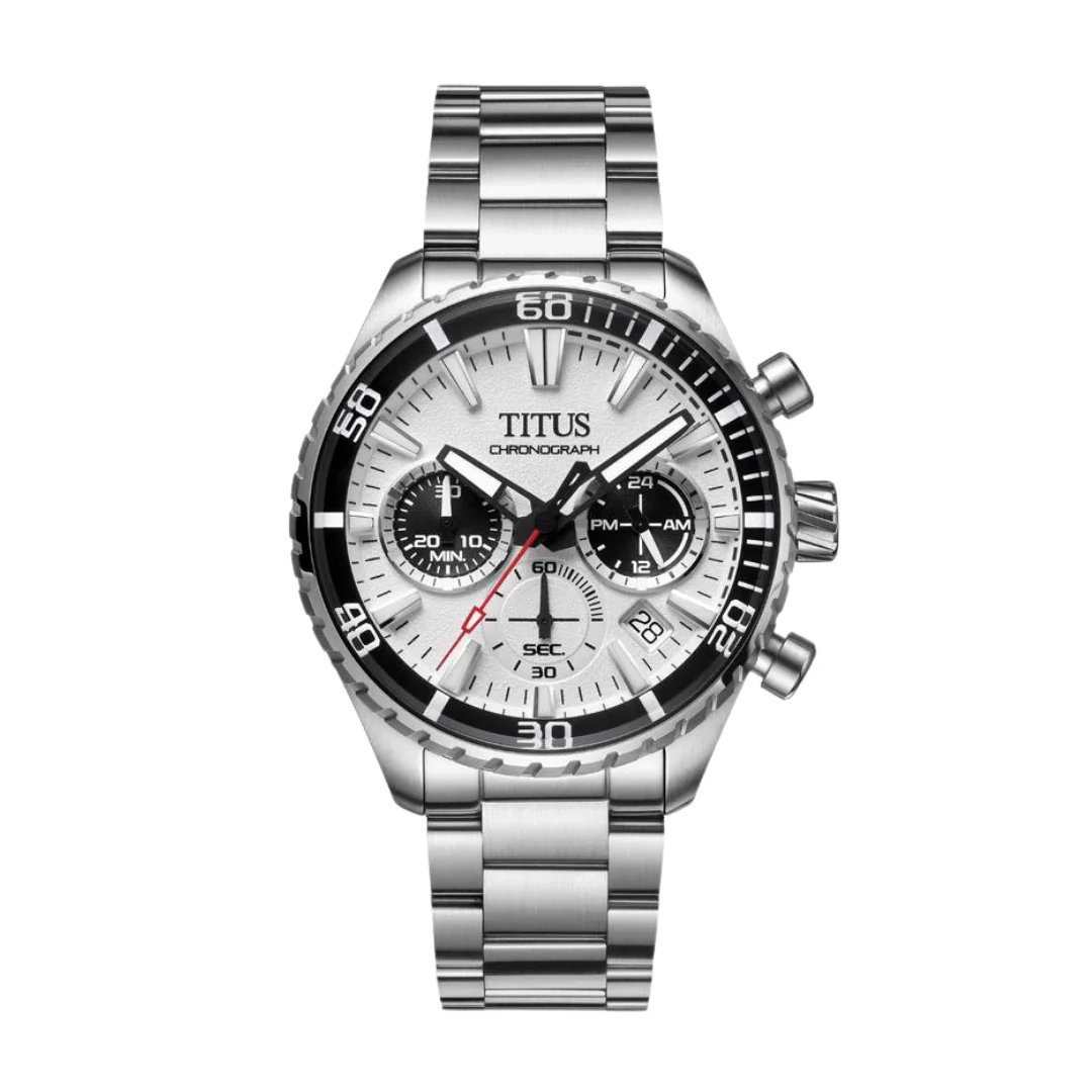 SOLVIL ET TITUS SABER W06-03364-001 CHRONOGRAPH QUARTZ MEN WATCH