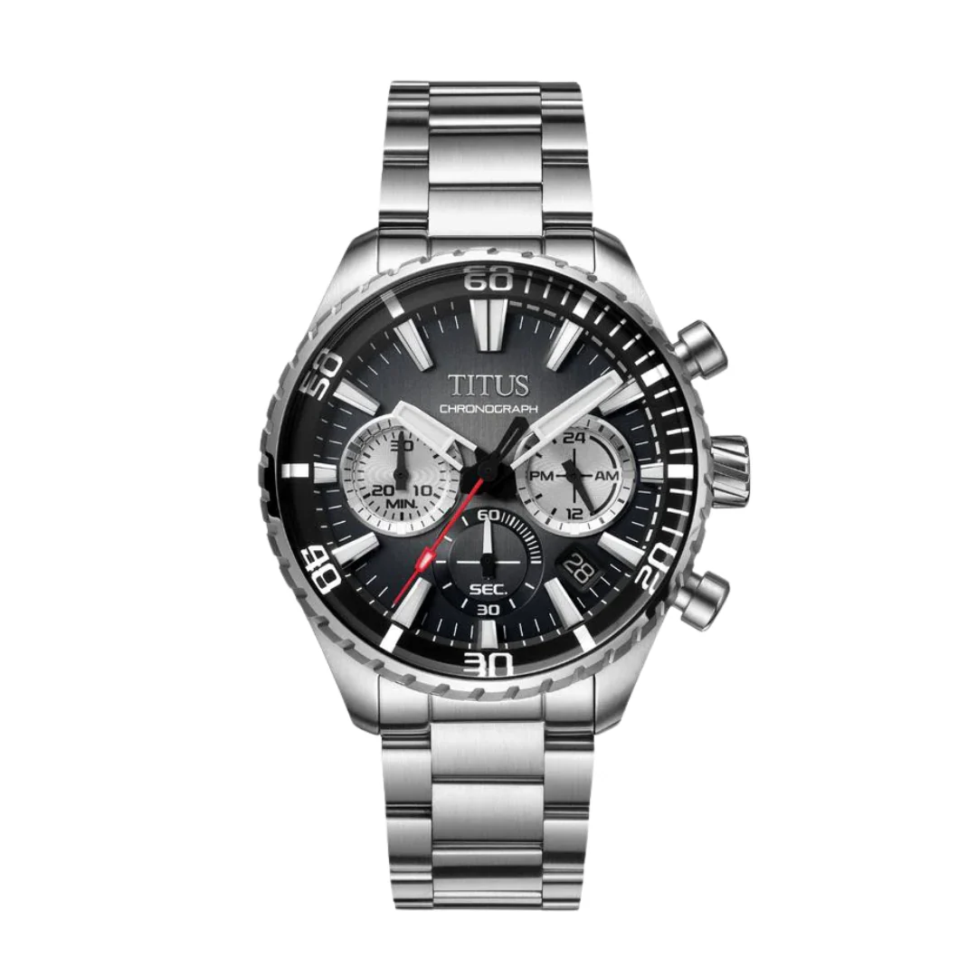 SOLVIL ET TITUS SABER W06-03364-002 CHRONOGRAPH QUARTZ MEN WATCH