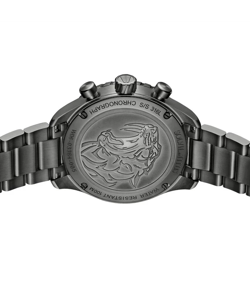 SOLVIL ET TITUS SABER W06-03364-005 CHRONOGRAPH QUARTZ MEN WATCH - Image 3