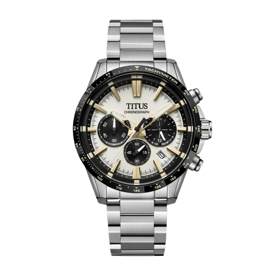 SOLVIL ET TITUS SABER W06-03401-004 CHRONOGRAPH QUARTZ MEN WATCH
