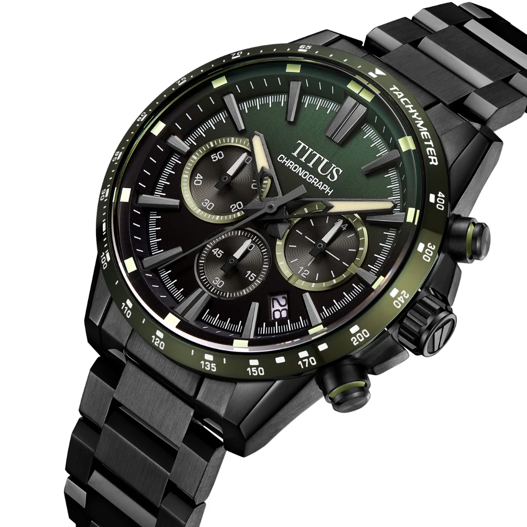 SOLVIL ET TITUS SABER W06-03401-006 CHRONOGRAPH QUARTZ MEN WATCH - Image 2
