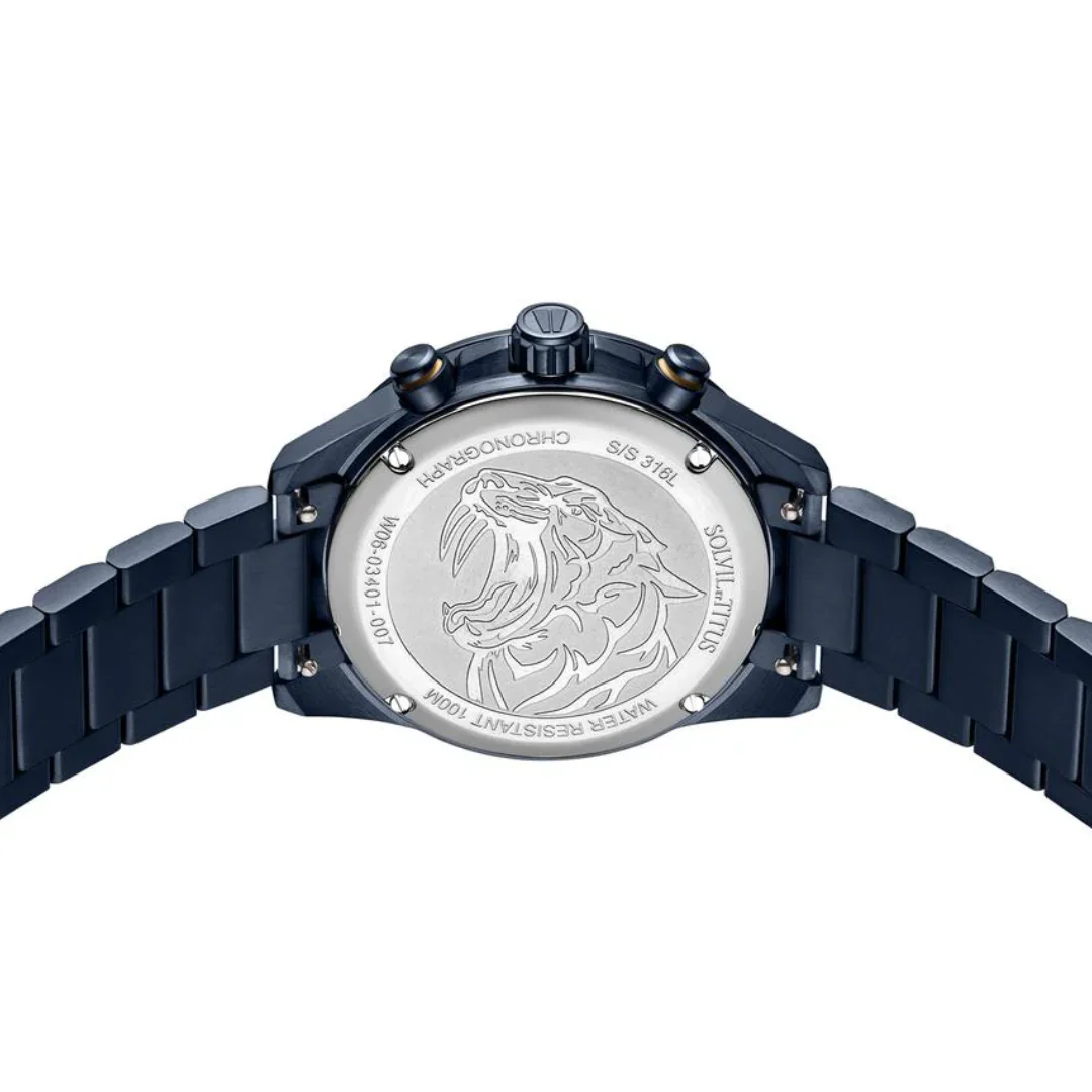 SOLVIL ET TITUS SABER W06-03401-007 CHRONOGRAPH QUARTZ MEN WATCH - Image 3