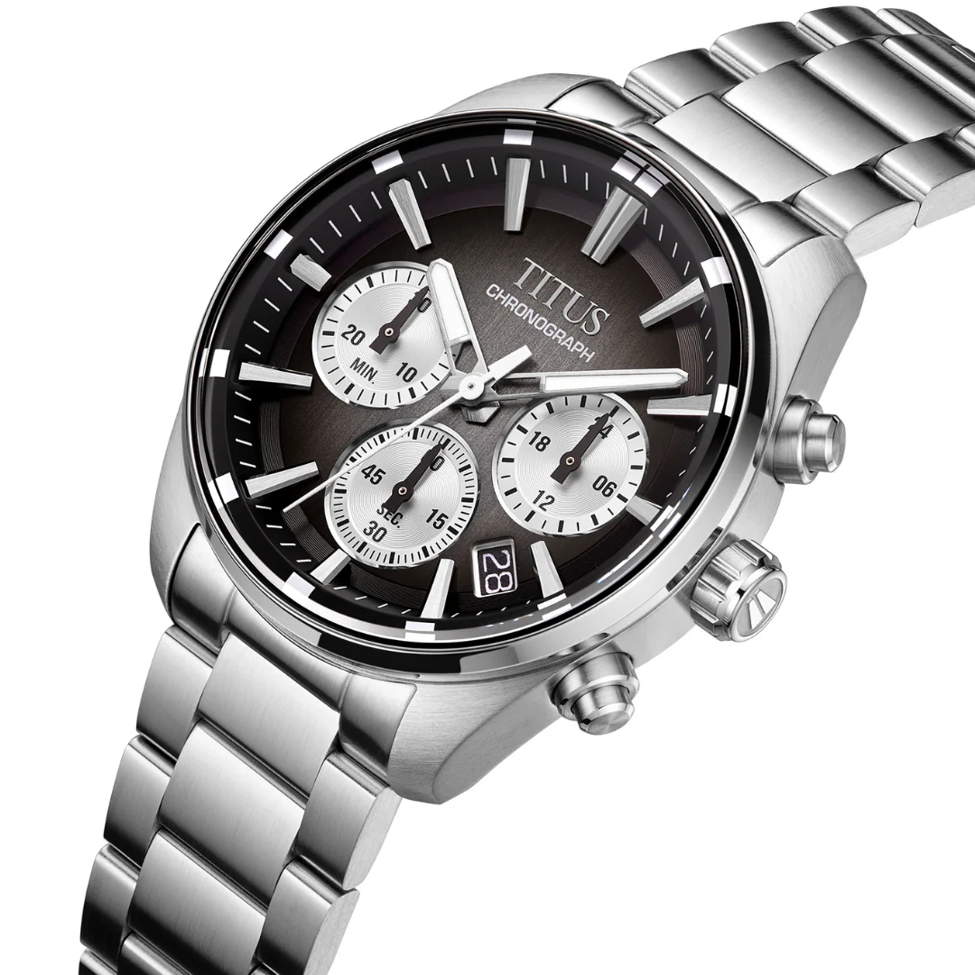 SOLVIL ET TITUS SABER W06-03414-001 CHRONOGRAPH QUARTZ MEN WATCH - Image 2