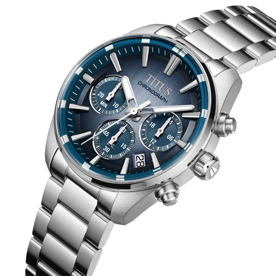 SOLVIL ET TITUS SABER W06-03414-004 CHRONOGRAPH QUARTZ MEN WATCH - Image 2