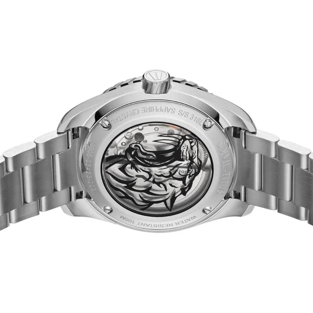 SOLVIL ET TITUS SABER W06-03423-003 AUTOMATIC MEN WATCH - Image 3