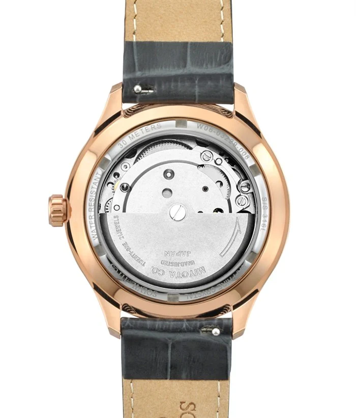 SOLVIL ET TITUS SILVERLIGHT W06-03229-008 3 HANDS DATE MECHANICAL MEN WATCH - Image 3