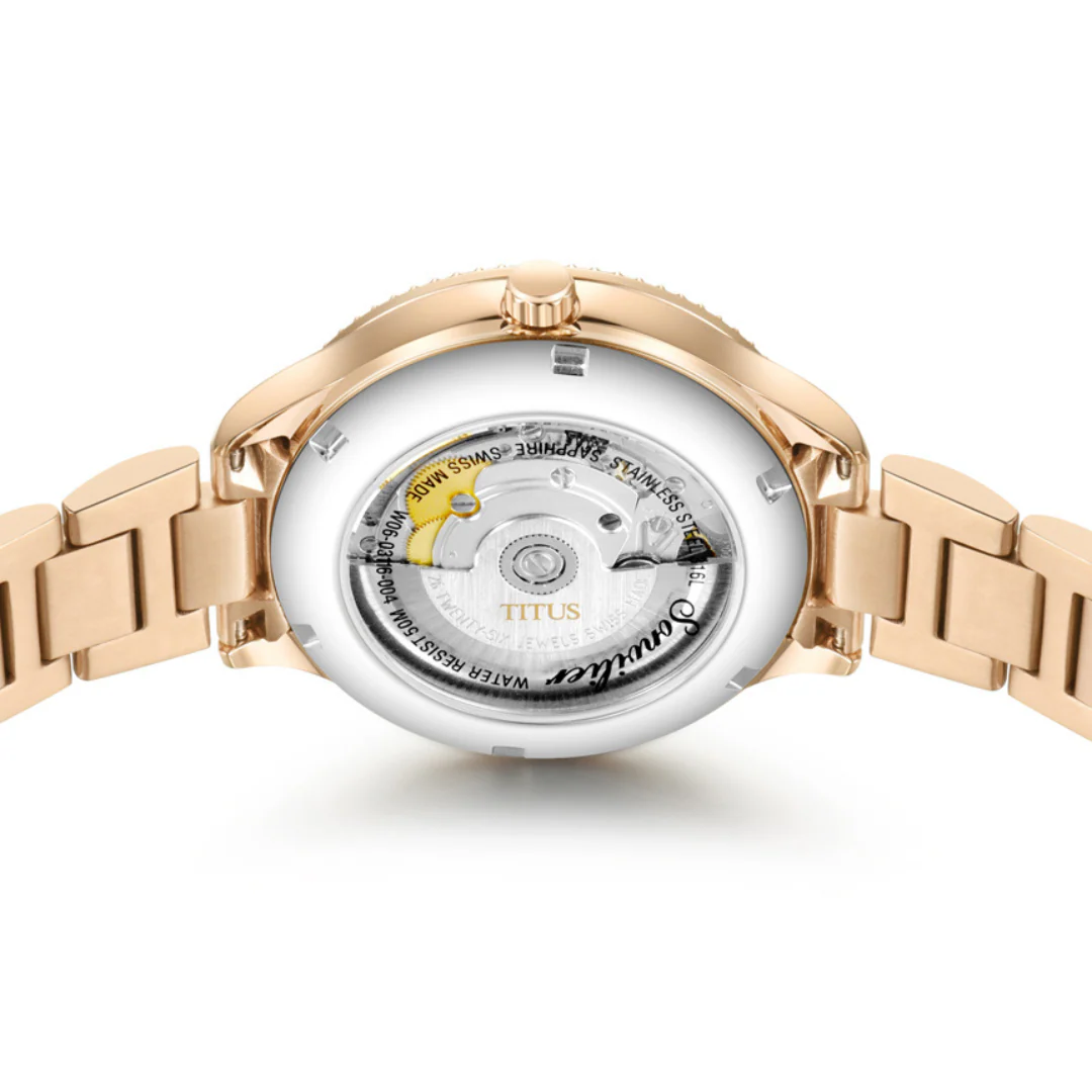 SOLVIL ET TITUS SONVILIER W06-03116-004 3 HANDS DATE AUTOMATIC WOMEN WATCH - Image 3