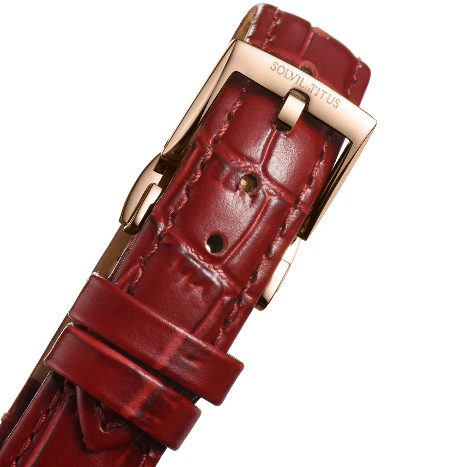 SOLVIL ET TITUS SONVILIER W06-03181-004 3 HANDS DATE AUTOMATIC WOMEN WATCH - Image 4