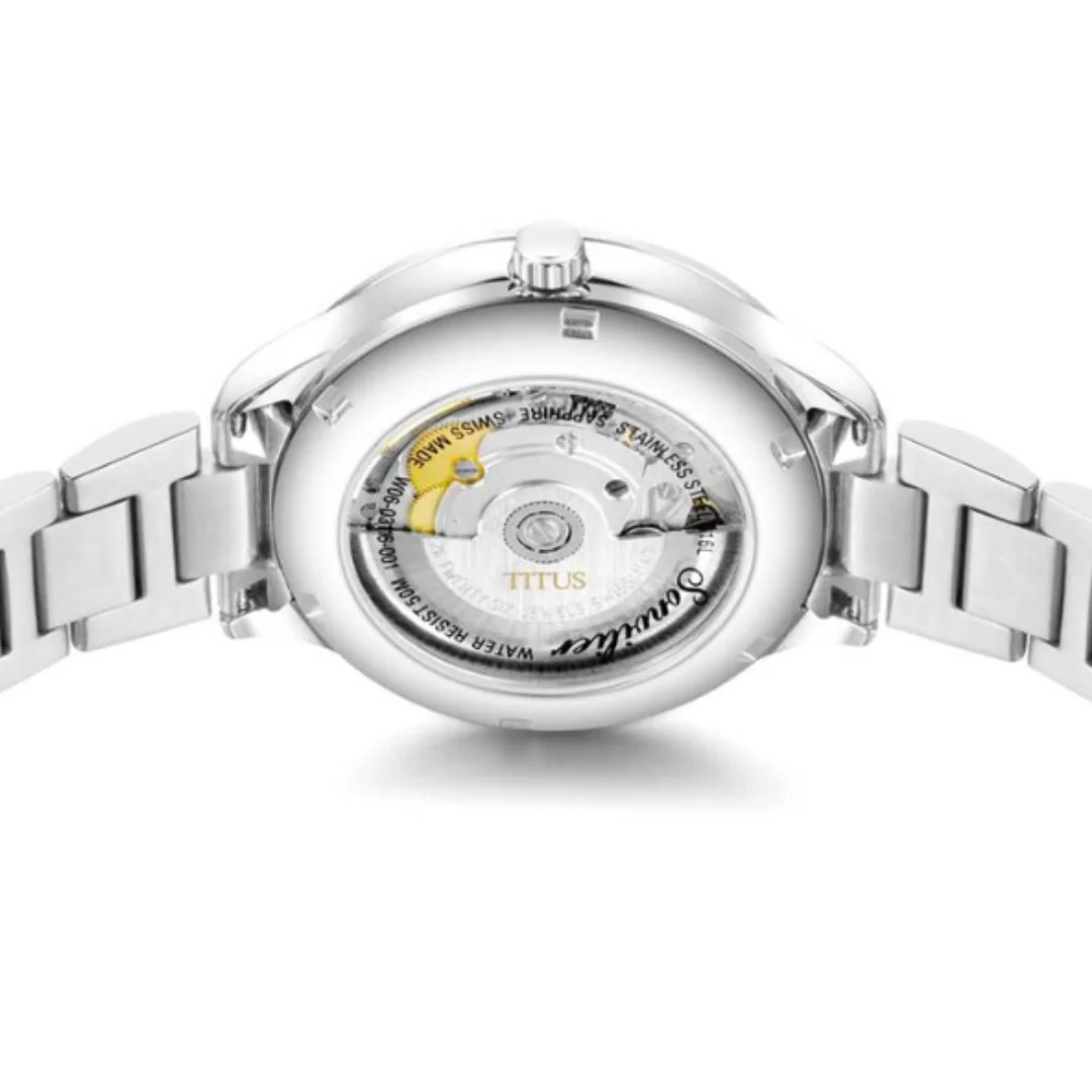SOLVIL ET TITUS SONVILIER W06-03116-001 3 HANDS DATE AUTOMATIC WOMEN WATCH - Image 3