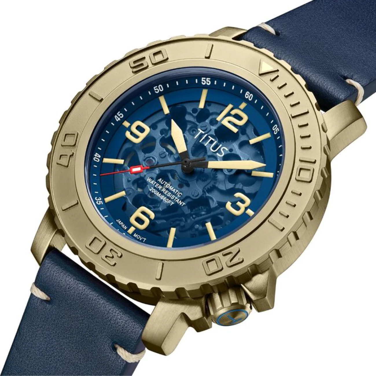 SOLVIL ET TITUS THE CAPE W06-03279-007 3 HANDS MECHANICAL MEN WATCH - Image 2