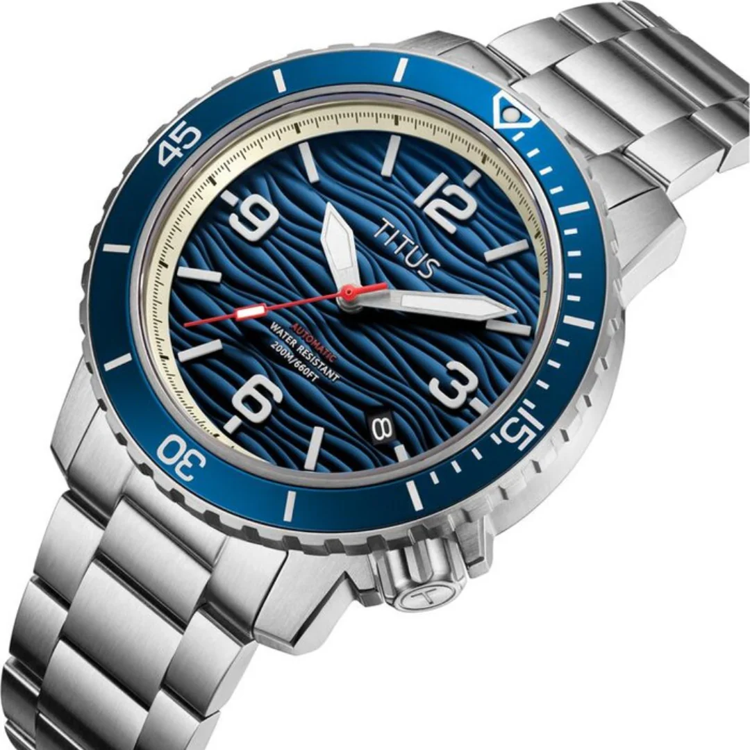 SOLVIL ET TITUS THE CAPE W06-03341-002 3 HANDS DATE AUTOMATIC MEN WATCH - Image 2