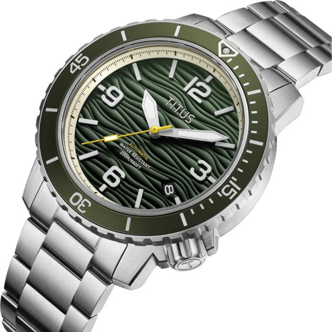 SOLVIL ET TITUS THE CAPE W06-03341-003 3 HANDS DATE AUTOMATIC MEN WATCH - Image 2