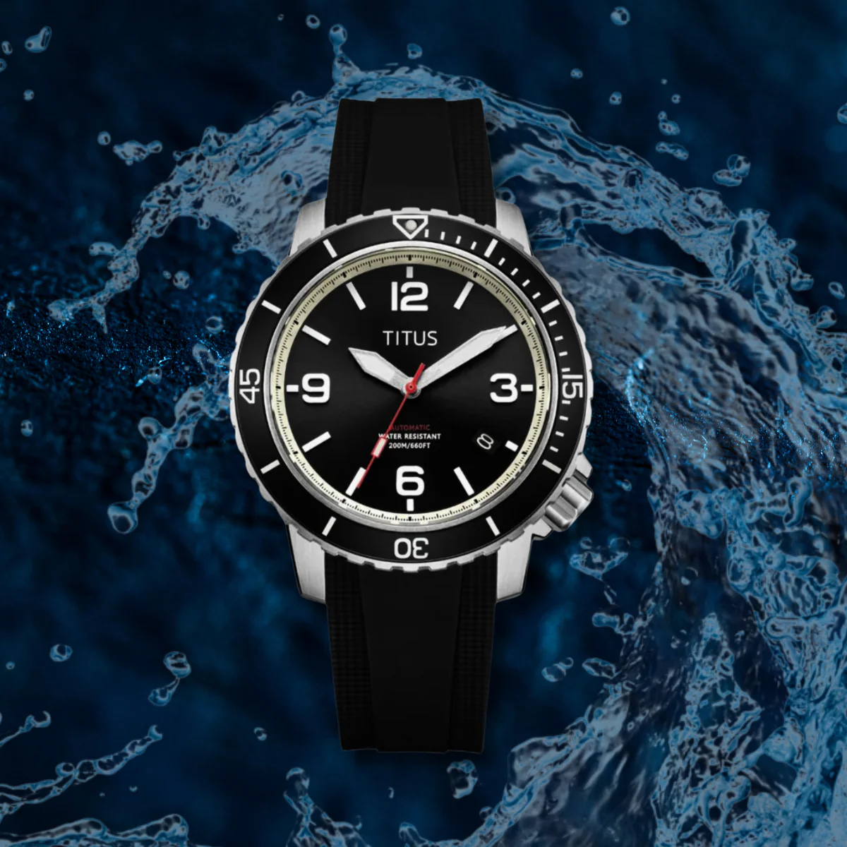SOLVIL ET TITUS THE CAPE W06-03341-004 3 HANDS DATE AUTOMATIC MEN WATCH - Image 5