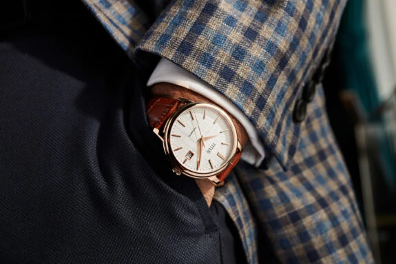 SOLVIL ET TITUS THE DAWN W06-03247-002 3 HANDS DATE MECHANICAL MEN WATCH - Image 3