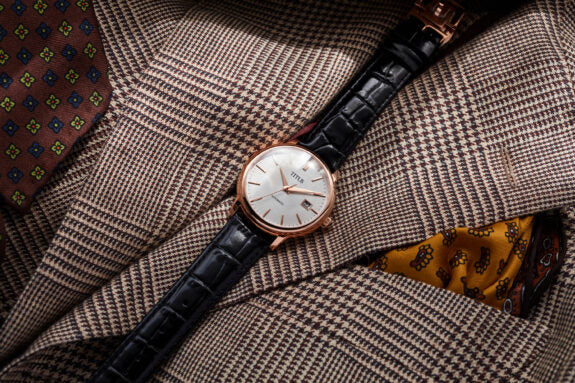 SOLVIL ET TITUS THE DAWN W06-03247-003 3 HANDS DATE MECHANICAL MEN WATCH - Image 3