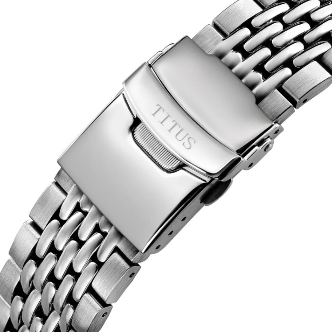 SOLVIL ET TITUS VALOR W06-03250-002 3 HANDS DATE MECHANICAL MEN WATCH - Image 4