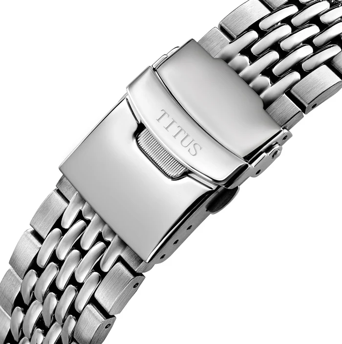 SOLVIL ET TITUS VALOR W06-03250-003 3 HANDS DATE MECHANICAL MEN WATCH - Image 4