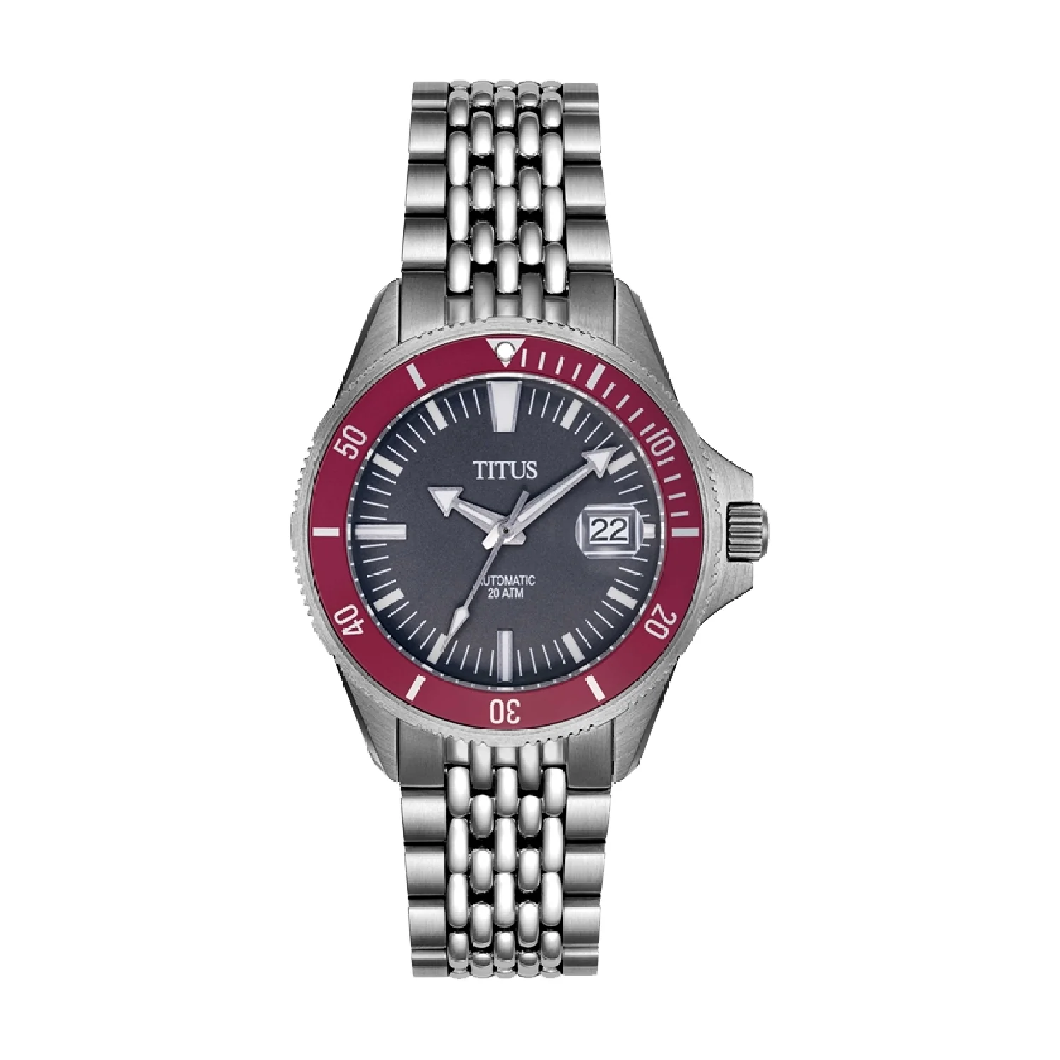 SOLVIL ET TITUS VALOR W06-03250-004 3 HANDS DATE MECHANICAL MEN WATCH