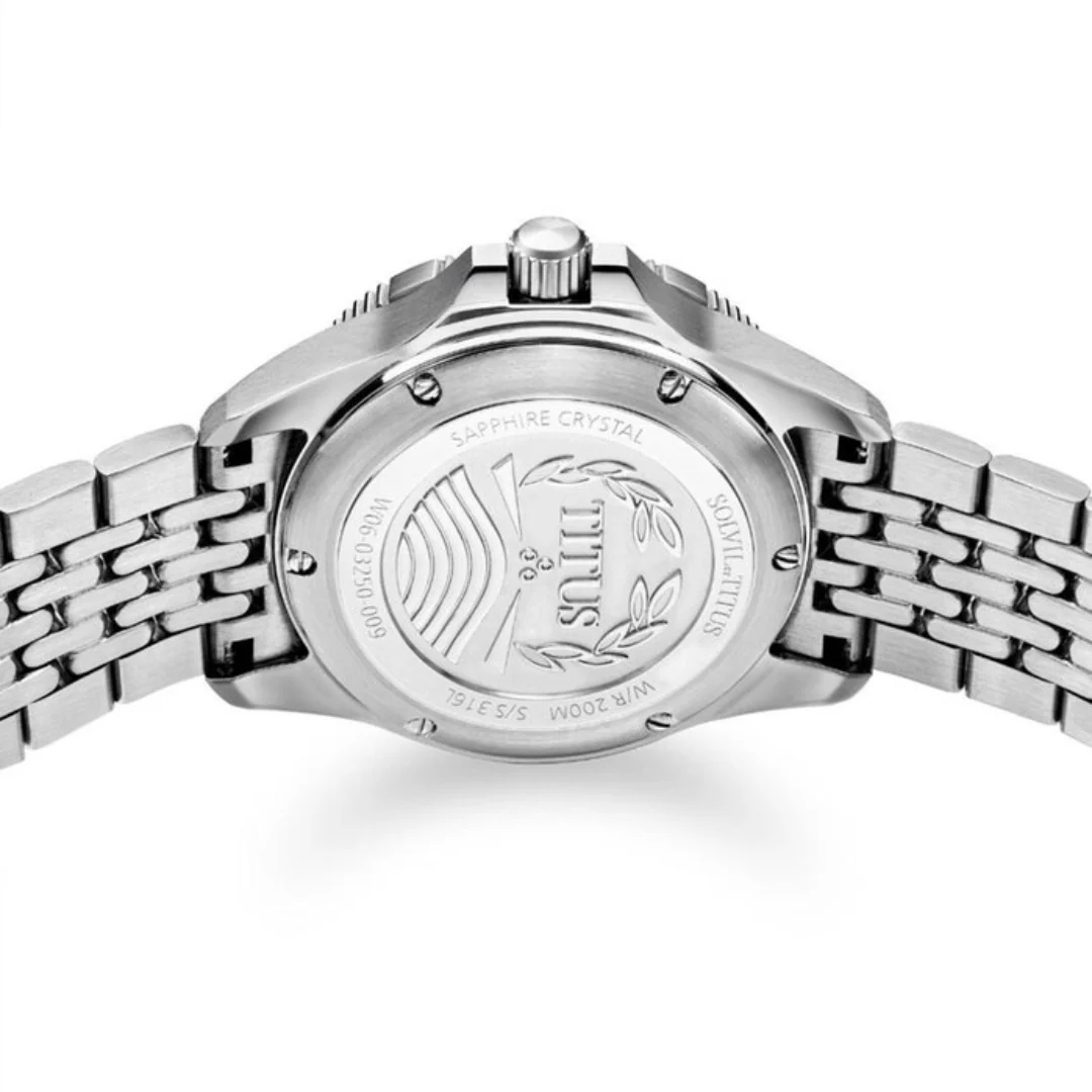 SOLVIL ET TITUS VALOR W06-03250-009 3 HANDS DATE MECHANICAL MEN WATCH - Image 3