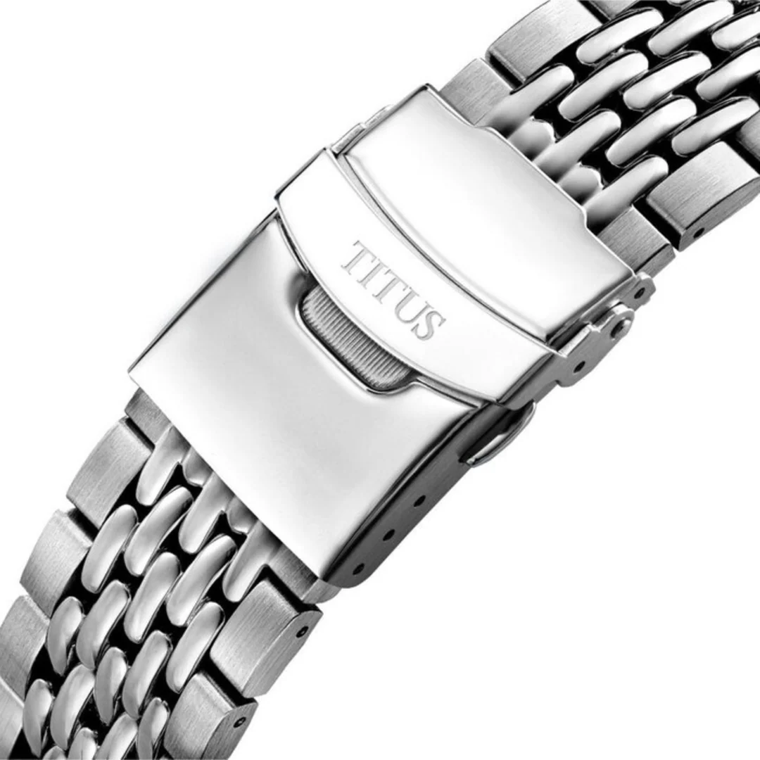 SOLVIL ET TITUS VALOR W06-03250-009 3 HANDS DATE MECHANICAL MEN WATCH - Image 4
