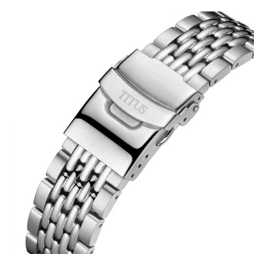 SOLVIL ET TITUS VALOR W06-03296-002 3 HANDS SKELETON MECHANICAL MEN WATCH - Image 3