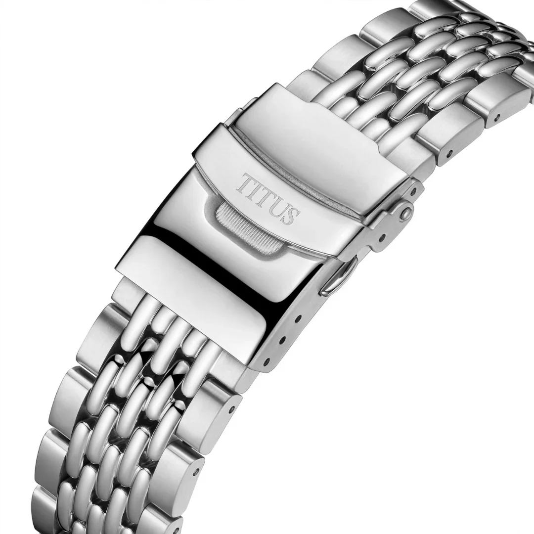 SOLVIL ET TITUS VALOR W06-03296-003 3 HANDS SKELETON MECHANICAL MEN WATCH - Image 4