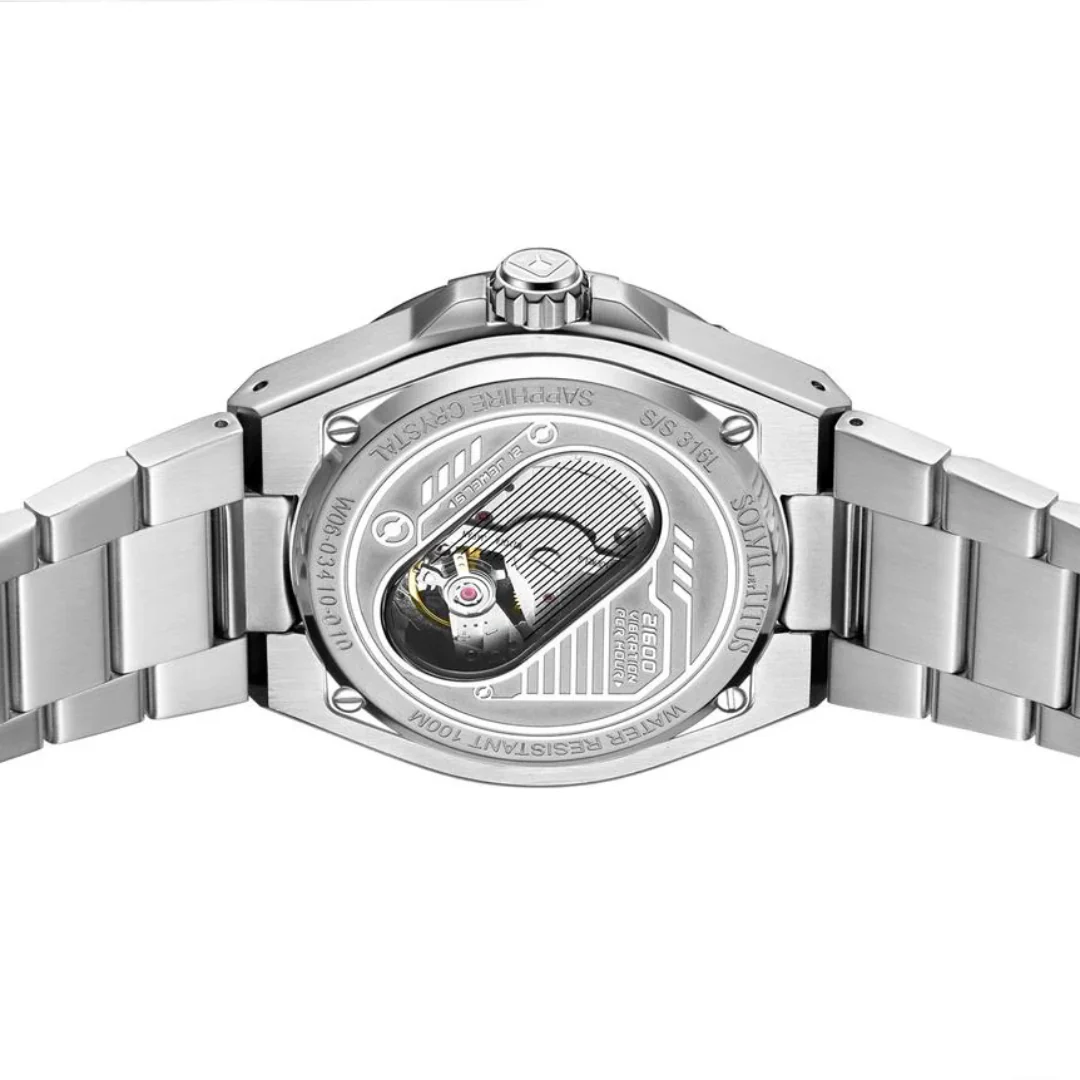 SOLVIL ET TITUS VOYAGER W06-03410-010 MULTI-FUNCTION AUTOMATIC MEN WATCH - Image 4