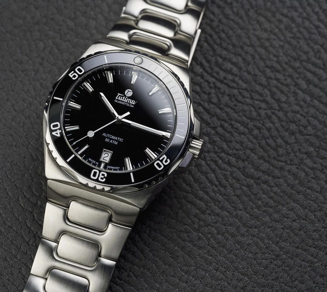 TUTIMA GLASHÜTTE M2 SEVEN SEAS 6156-02 AUTOMATIC MEN WATCH - Image 4