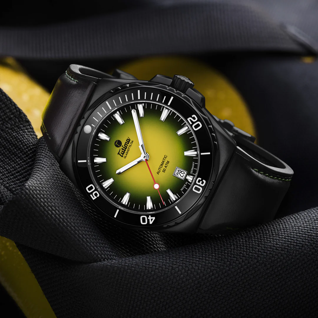 TUTIMA GLASHÜTTE M2 SEVEN SEAS S 6156-11 AUTOMATIC MEN WATCH - Image 2